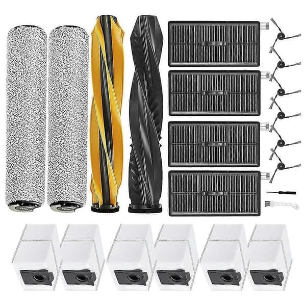 22PCS för Aqua10 Ultra Roller / Aqua10 Ultra Roller Komplett Dammsugardelar Borstmopp Rulle B