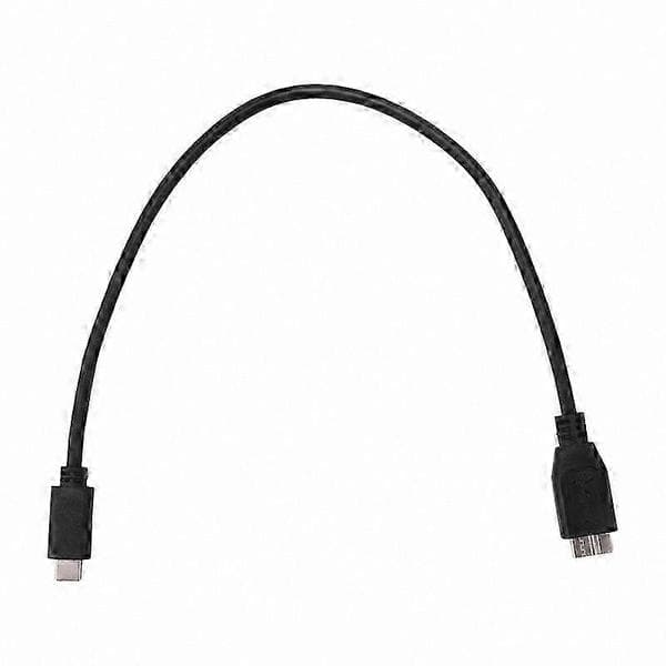 USB C till Micro USB 3.0 datakabel för surfplatta och telefonanslutning black