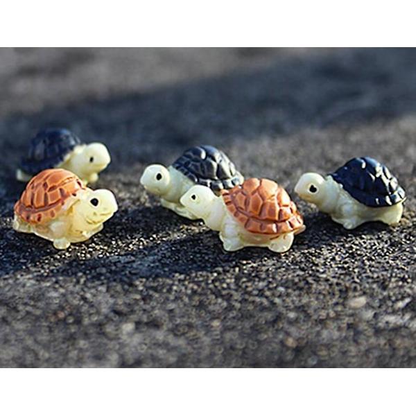20 stk. Miniature Skildpadde Figur af Harpiks