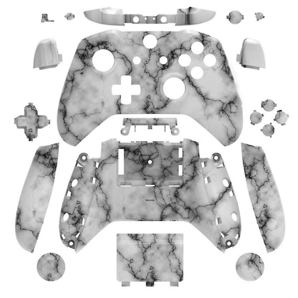 Komplet beskyttelsesboks Udskiftningsdele til kabinettet, der er kompatible med Xbox One Wireless Controller Nøgleskift