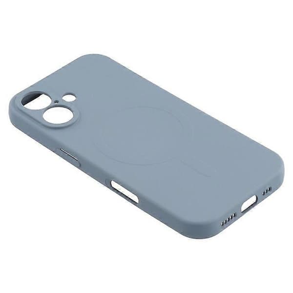 For iPhone 16 Plus Deksel Kompatibelt med MagSafe Støtsikkert TPU-telefonddeksel Grey