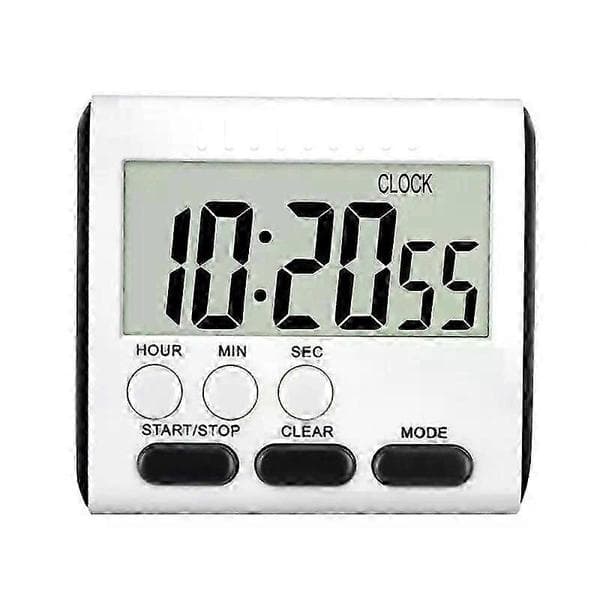 Digital Display Madlavningsalarmur Køkkentimer Søvn Stopur Ur Hus Køkkentilbehør Nedtællingstimer Magnetur-HY