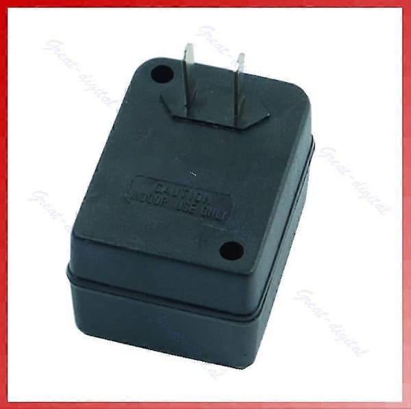 Nyeste Step Up Spændingsomformer Adapter 110v Us Til 220v Us Eu Sort 1 Stk