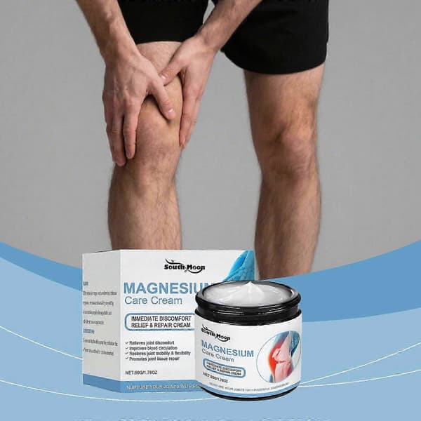 South Moon Ledvård Magnesiumkräm Mild Formula Närande Ledknä Extern Applicering Massagekräm