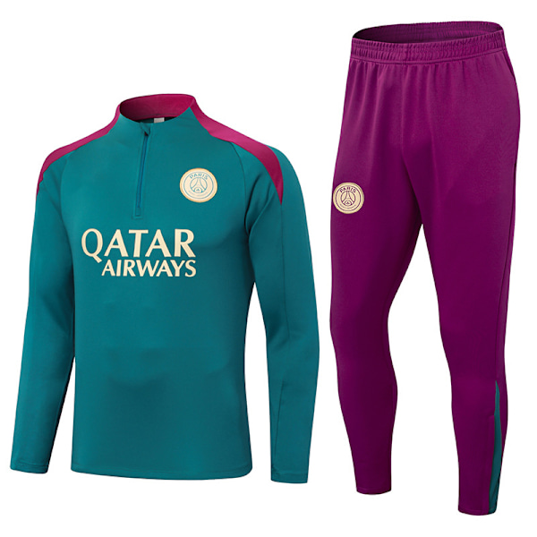 2425 Real Madrid Atletico Madrid Paris Ajax Frankrike England Spanien M League halv-pull träningsuniform tröja F 16