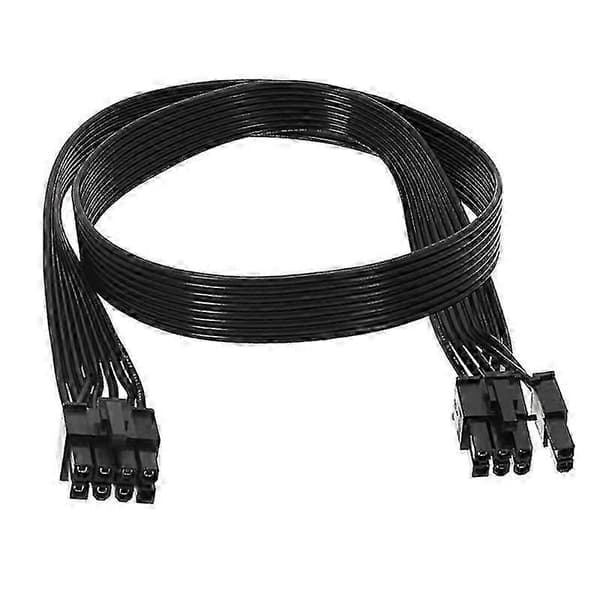 8-pin modulær kabel for Corsair PCIE GPU 8-pin til 6+2-pin strømforsyningskabel forlengelse Single head 65cm