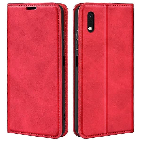 För Galaxy Xcover Pro Mobilskal Multicolor Red