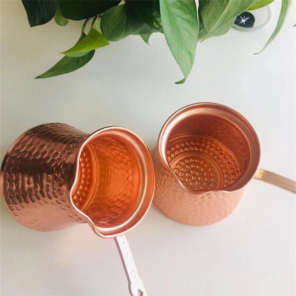 Kaffe træhåndtag tyrkisk kaffekande 320 ml kaffe tyrkisk kobber kaffemaskine til Cezve Cafeteri copper