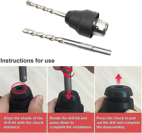 Bosch GBH2-28DFV kompatibel SDS Plus borechuck 2608572213