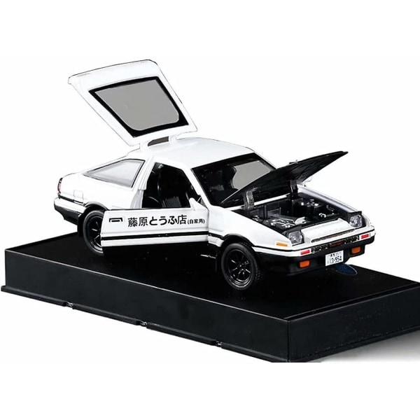 1:32 Initial D Toyota Trueno Ae86 Alloy Diecast bilmodell, sportsbilleker for barn og voksne