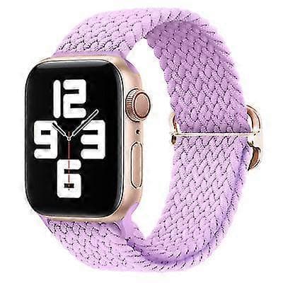 Til Apple Watch 42/44mm Nylon Erstatningsremme Purple