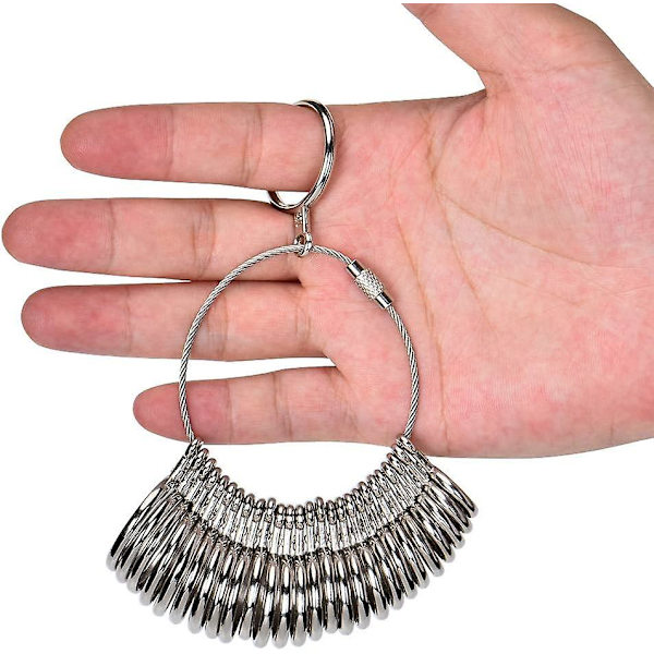 Ringmått fingerstorlek mätverktyg ring fingermått ringverktyg bältesring dorn