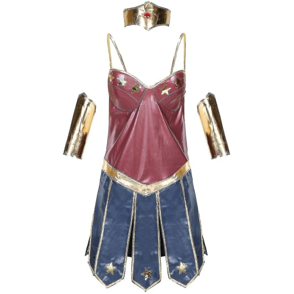 Wonder Woman kostumer Personlige Halloween jumpsuits til kvinder-2 M