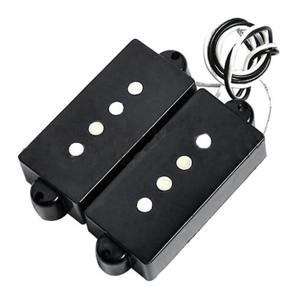 Sort 4 Strings Noiseless Pickup Sæt Til Precision P Bass Bridge Pickup Sæt Ny