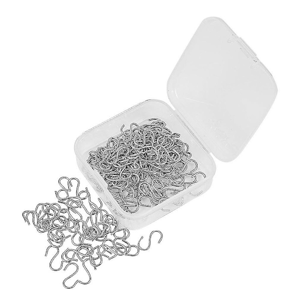 150 stk Mini S-kroker Koblinger Metall S-formet Wire Hook Hengere For Diy Håndverk, Henge Smykker