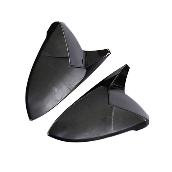 Golf Mk7 Mk7.5 Gtd R takapeilin cover Bullhorn Conversion - universal kirkas musta Bright black