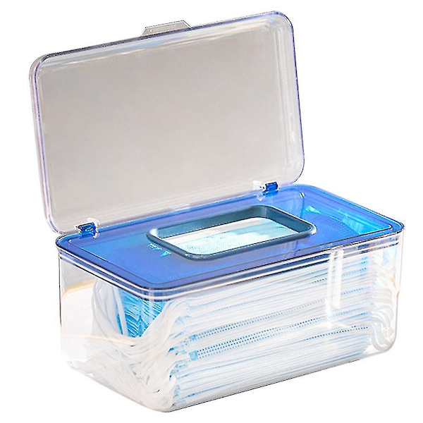 Maskeboks, Transparent Boks, Skrivebordspapirboks()