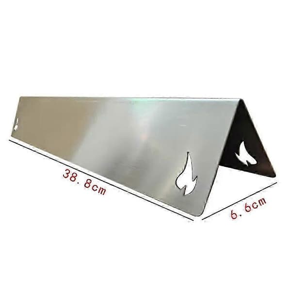 Til Weber GS4 Flavorizer Bars til Spirit 2 Grill - 15,3\" Rustfrit Stål Krydderibjælker Erstatning