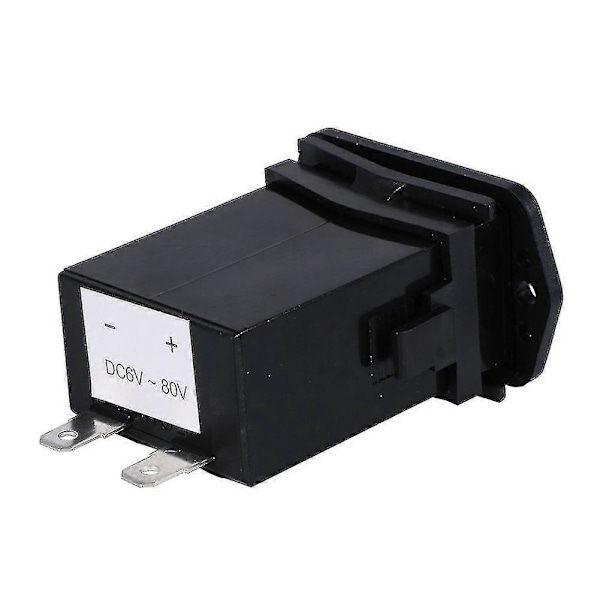 DC 6-80V Mekanisk Timetæller - Timetæller til Motor Generator Båd Automobiler Motorcross Motor T s202412247285