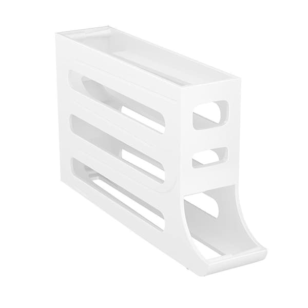 Eggdispenser - Automatisk Rullende Eggbrett Organizer, Plassbesparende Kjøleskaps Egg, Rommer 28 Egg Samtidig -B
