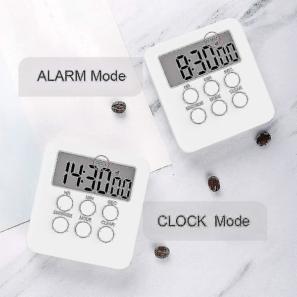 Køkken Timer, magnetisk Digital Timer og Stopur, køkken Alarm Timer