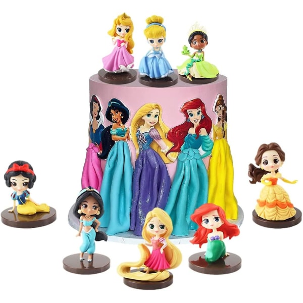 Cake Topper For Disney Princess, Princess Party Decoration Supplies