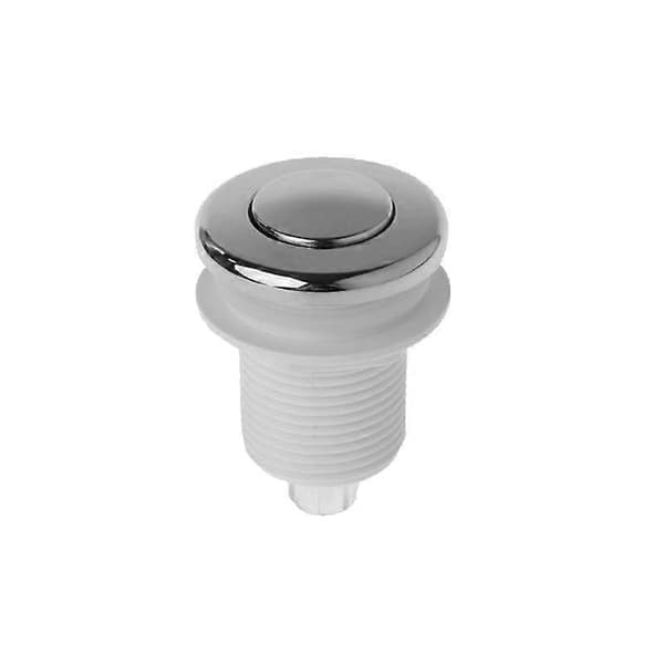 Hvit lufttrykkbryter trykknapp vanntett bryter badekar vaskebøtte trykknappbryter 32mm