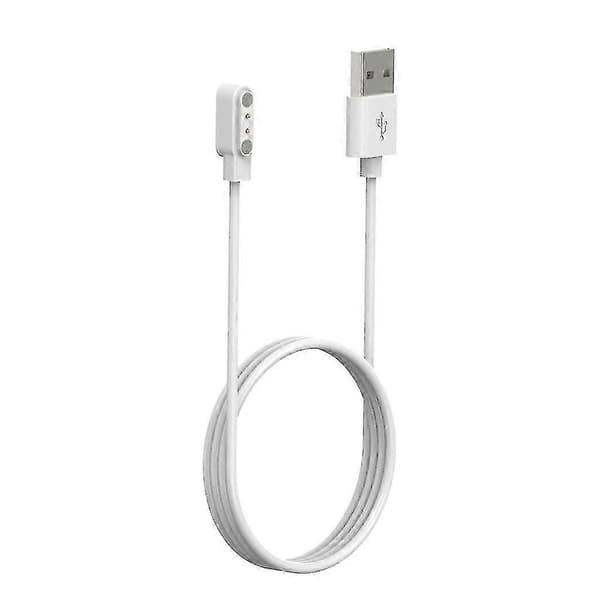26-27 60/100 cm USB-ladekabel lader for Colmi C81 smartklokker White 100cm