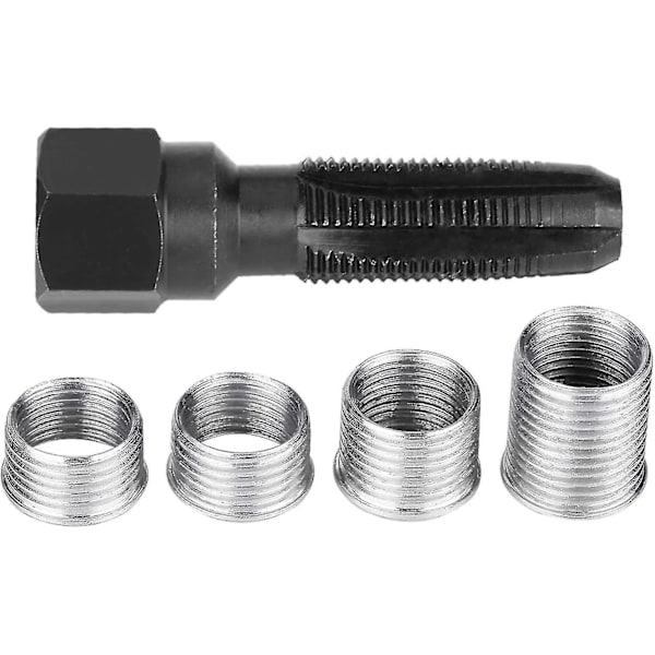 M14 Tändstiftsreparationssats, 5 st 14mm Tändstiftsgängreparationssats, gängreparationssats