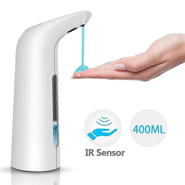 dispenser sæbe elektrisk hånd automatisk sensor dispensere 400ml infrarød