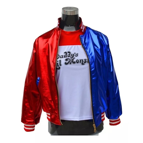 Harley Quinn Cosplay Partydragter til Kvinder Azul XXL