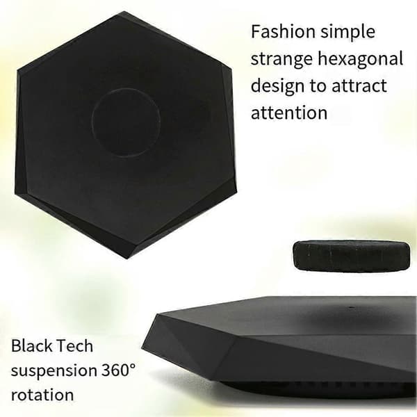 360 Rotation Magnetisk Levitation Display Stand til Legetøj Smykker Display Stand Fancy Flydende Display Stand EU PLUG
