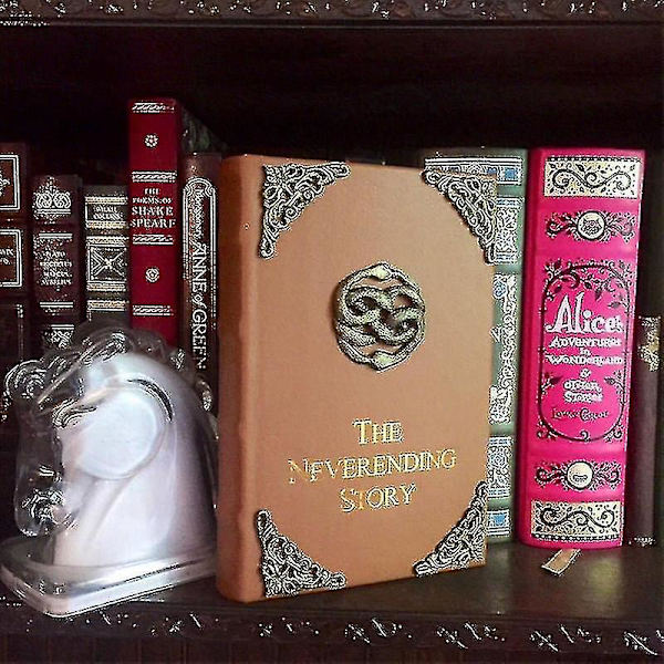 The Nevending Story Book Notebook Pages Filmanpassning Roman Halloween Julklapp till fans