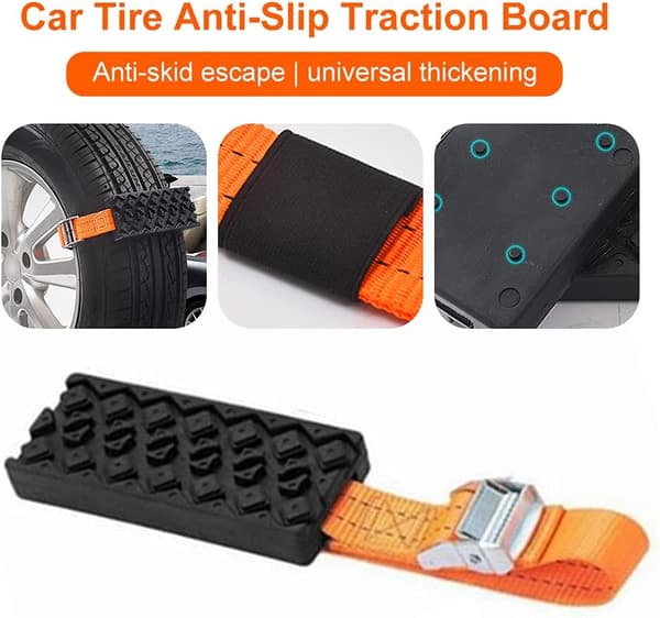 RV Traction Mat Jump Starter til Bil Lastbil SUV (17.5 x 8cm)