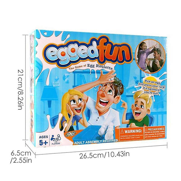 Æg Roulette Spil Forældre-barn Interaktivt Sjov Gadgets Legetøj Sjove Æg-på Brætspil Til Børns Gaver Mixed Color