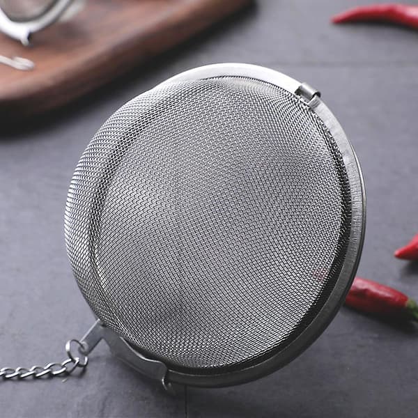Rustfritt stål teball nett te filter premium te filter