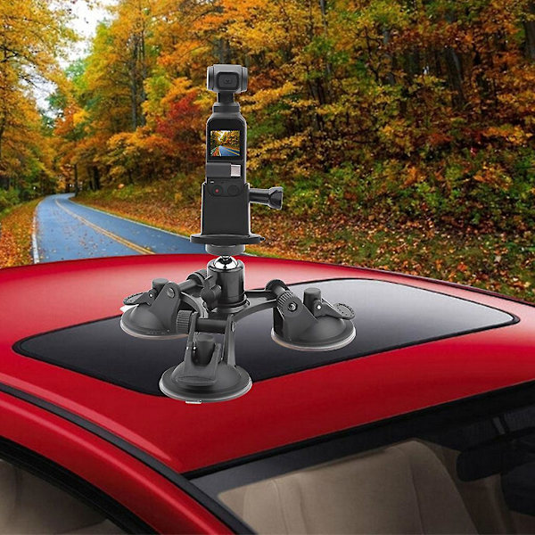 Sugkopp Bilhållare Tripods Mount + Basadapter För OSMO Pocket