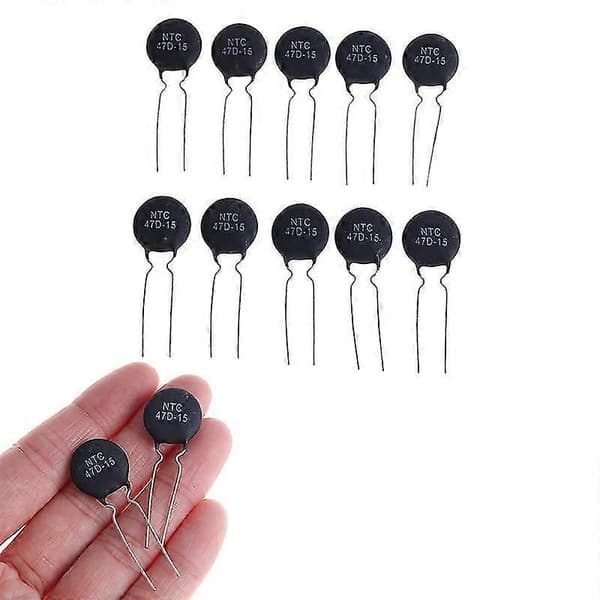 10st Termistor Ntc 47d-15 Diameter 15mm Shytmv