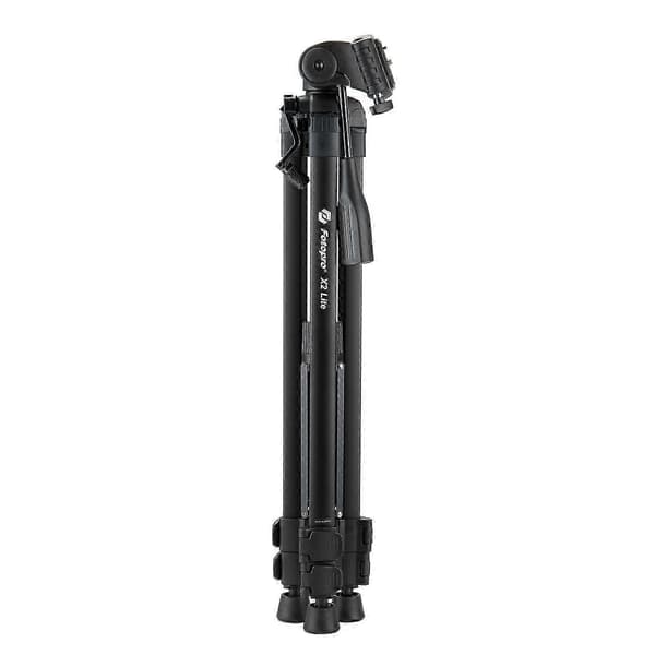 2026 Fotopro X2 Lite 3-seksjons sammenleggbare ben stativfeste