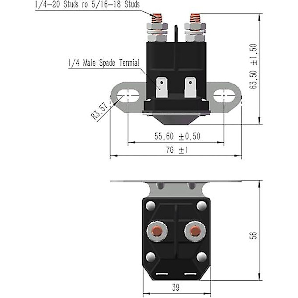 Pdeey 862-1211-211-16 Solenoid, Ersättning för Trombetta, John Deere D105 Z225, Cub Cadet 725-04439 Mtd Ridgräsklippare Traktor