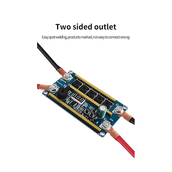 Z99 Spot Welder 99 Gears Digital Display 1500a 0,1-0,2mm Pistehitsaus Mos 18650 Lithium Battery Wel Blue