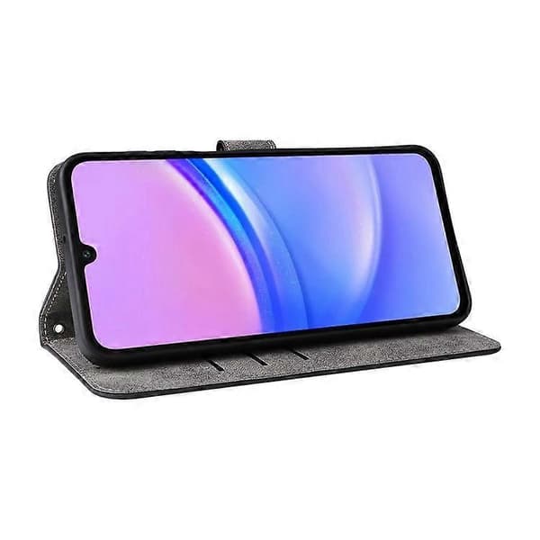 Kompatibelt Plånboksfodral för Samsung Galaxy A16 RFID PU Läderfodral Ställ Black