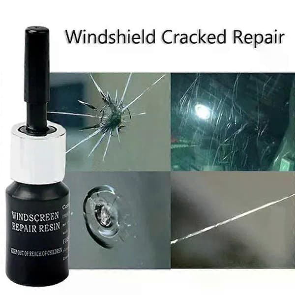 Quick-Fix Nano Reparationssats för bil- och husbilsrutor Sprickförseglare och lim för glasunderhåll amagi