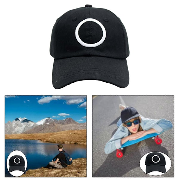 Squid Game Baseball Caps med Justerbar Snapback - Sirkel