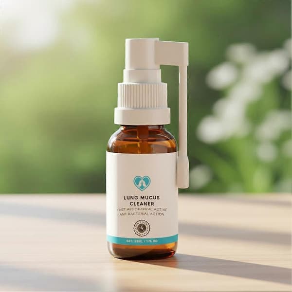 Lung Mucus Cleanser - Naturlig örtformula för lindring av andningsbesvär