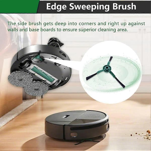 Lämplig för Irobot Roomba Plus 405 / 505 kombinationstillbehör Reservdelar Sidoborste Mopp Dammpåse