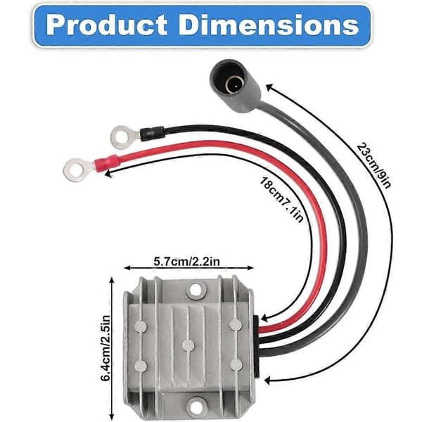12V til 30V 3.5A DC Boost Converter til Starlink Mini, Vandtæt Step Up Strømadapter med Hunstik