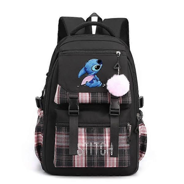 Ny Lilo og Stitch Skoletaske Rygsæk til Studerende 9013 Purple Rabbit Stitch backpack