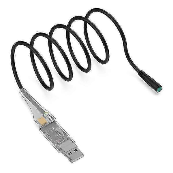 USB-programmeringskablar för Bafang Mid Drive Kit BBS01 BBS02B BBSHD - Justera PAS-hastighetsparametrar via OTG-USB 100cm