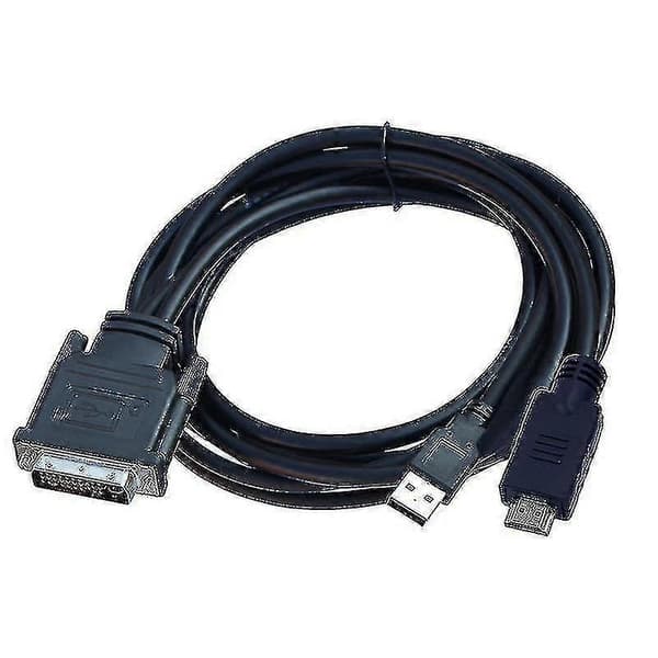 DVI M1-da 30+5 Pin til HD-kompatibel kabel Dobbel lenke + USB projektor kabel 1,7m